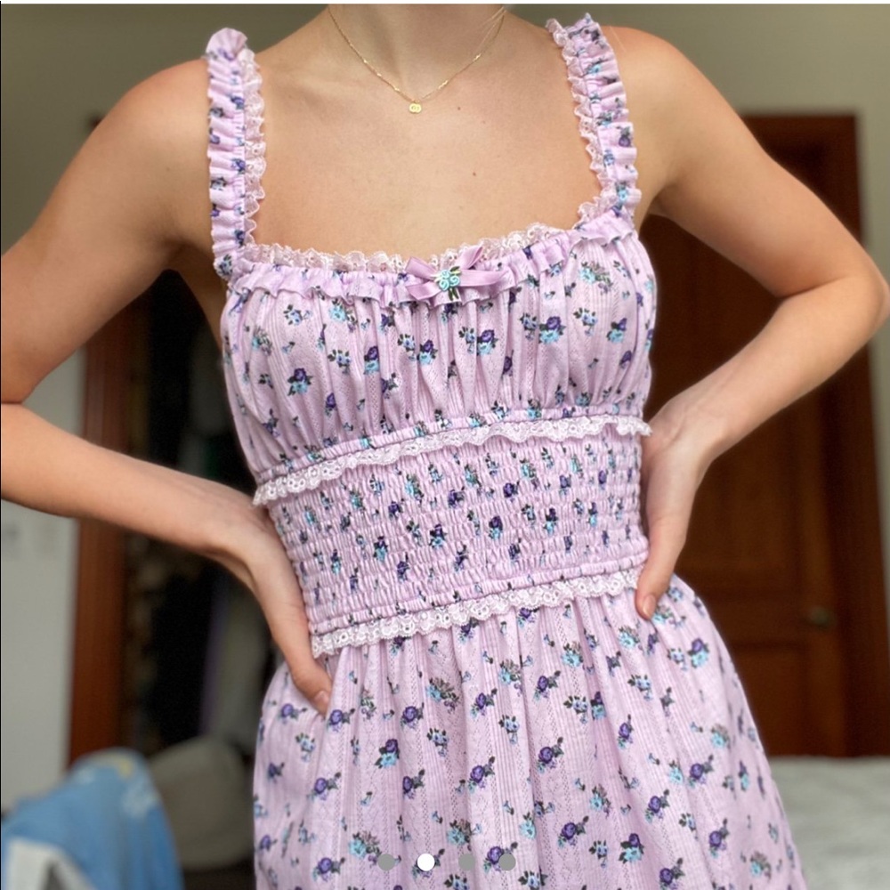 FOR LOVE & LEMONS Lola Pointelle Dress - Picture 4 of 16